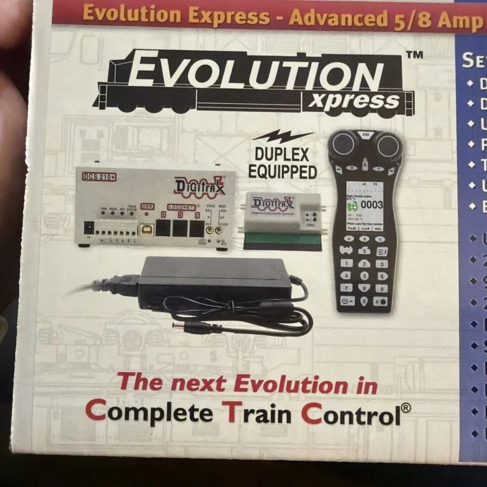 Digitrax EVOXD Evolution Express Advanced 5A/8A Duplex Starter Set